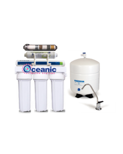 California Edition: 6 Stage RO Reverse Osmosis Water Filtration System ALKALINE pH 75 GPD 1:1 Ratio Low Waste:High Recovery