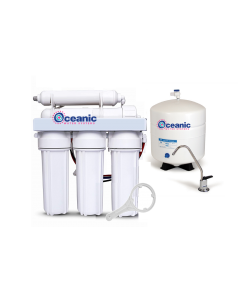 California Edition: Complete 5 Stage Reverse Osmosis Water Filtration System 100 GPD | 1:1 Drain Ratio Low Waste/High Recovery RO System