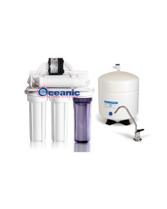 5 Stage Complete Reverse Osmosis Drinking Water Filter System + Permeate Pump ERP1000