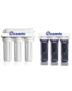 7 Stage PRO RO/DI Aquarium Reef Reverse Osmosis Deionization System | 100 GPD