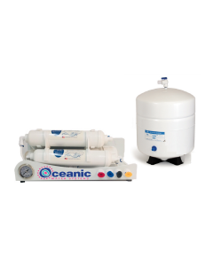 Compact Countertop Reverse Osmosis Water Filter System + Tank | 4 Stage RO Filtration | 75 GPD | Apartment/RV/Boats/Dorms/Travel