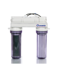 Oceanic Aquarium Reef Reverse Osmosis Pure RO/DI Water Filtration System | 50 GPD | 3 Stage