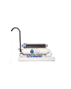 Dual Outlet Counter Top Reverse Osmosis Water Filtration System (Drinking & Aquarium Use)