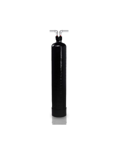 Whole House Fluoride Removal Water Filter | BONE CHAR - 1.5 Cubic Ft + In/Out Valve | 10 GPM