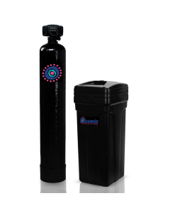 Well Water Softener + Iron, Sulfur Reducing Whole House Water System + KDF 85 MediaGuard  | 3 cu ft 98,000 Grain - Iron Pro 3
