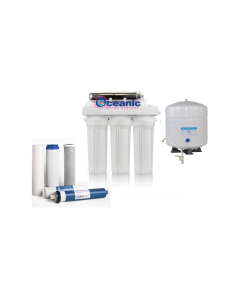 Oceanic Residential UV Reverse Osmosis RO Well  Water Filtration System | 6 Stage - 75 GPD