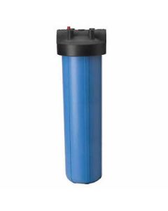 Water Filter housing for 4.5"  x 20" cartridge/filter Big Blue with Pressure release 1" inlet and outlet
