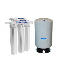 Light Commercial Reverse Osmosis Drinking Water System | 300 GPD + 14 Gallon Tank | 20" Housing