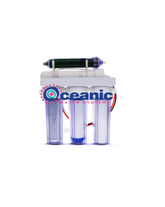 5 Stage RODI Aquarium Reverse Osmosis Water Filtration System 100 GPD | 1:1 Drain Ratio Low Waste/High Recovery RO System