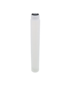 Refillable, Empty Water Filter Cartridge Universal Slimline (2.5" D x 20" H) - for Standard 20" Housing (Clear)