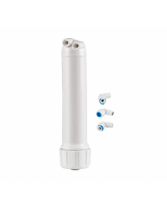 Membrane Filter Housing Reverse Osmosis 1812/2012 | 1/8" FPT Membrane Housing | Check Valve + Quick-Connect Fittings
