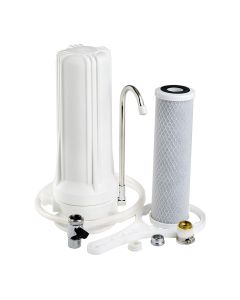 Counter Top Single Stage Home Drinking Water Filter - CTO Carbon Block