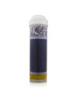 Alkaline Filter Cartridge (2.5" x 9.75") - for Countertop and Under Sink Filtration | KDF 55, Carbon, Mineral Alkaline Ceramic Balls 