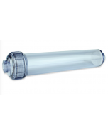 Clear or White Empty Refillable Inline Filter Cartridge 2"x 10" For DI/Resin/Carbon/Calcite